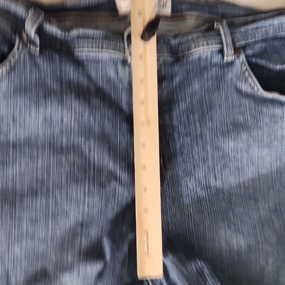 Faded Glory Jeans Plus Size 24W Blue Straight Leg Demin - Picture 7 of 11